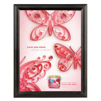 18x24 Snap Poster Frame with Slim 1" Black Snap Frame Metal Profile + Fast Signage Changes