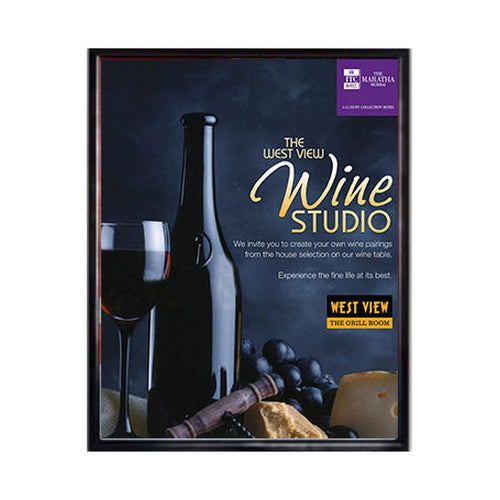 16x16 Frame Beveled Top Load or Side Load Poster Frame Sign Holders