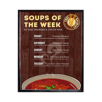 9 x 12 Frame Beveled Metal Slide-in Frame, Quick Change Top Load or Side Load Poster Frame Sign Holder