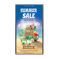 Large 36x42 Frame Beveled Slide in Poster Frame