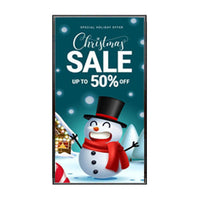 Extra Large 40x60 Frame | Beveled Metal Slide-in Poster Frame Sign Holder | Top and Side Loading