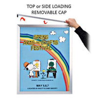 10x12 Frame Euro-Style Top Load Poster Frame Sign Holder
