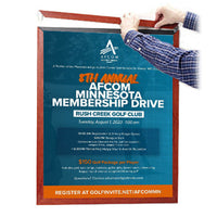 Slide In 13x19 Wood Frame Top Load, Side Load Poster Frame Sign Holder