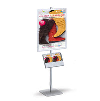 POSTO-STAND 8 Foot Snap Frame Poster Sign Stand 24x36 (SINGLE SIDED)