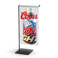 Wire CounterTop BannerStand SignHolder Display (Fits 9" x 25" Banner)