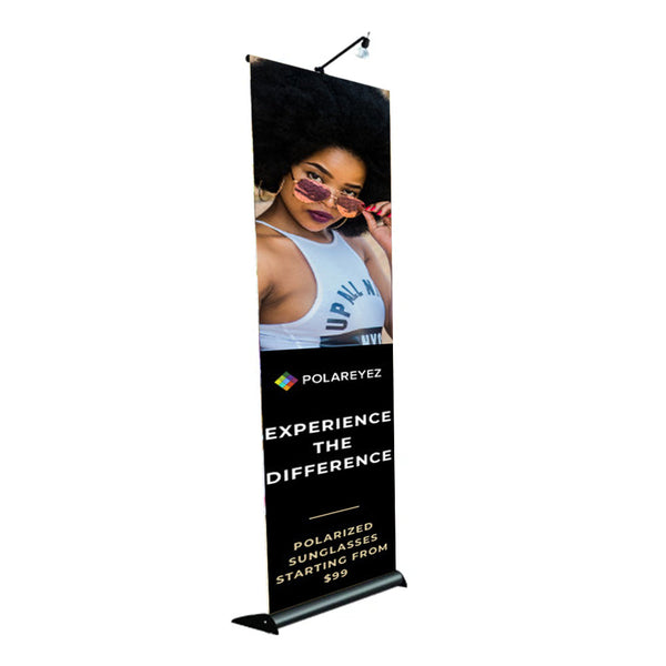 Saturn Retractable Banner Stand (48" Wide) (Single Sided)