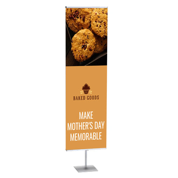 Snapframe Banner Stand Floor Stands - 36" Wide Display (Single Sided)