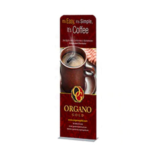 Pull Over Banner Stand Displays - 35.5" Wide, 72" High