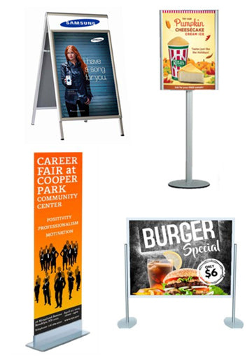 Classic Style Movie Poster Frames 20x30 with Mat Board - Metal Picture Frame  – PosterDisplays4Sale