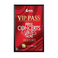 11x14 Metal Picture Frame (Wide-Face Poster Display)