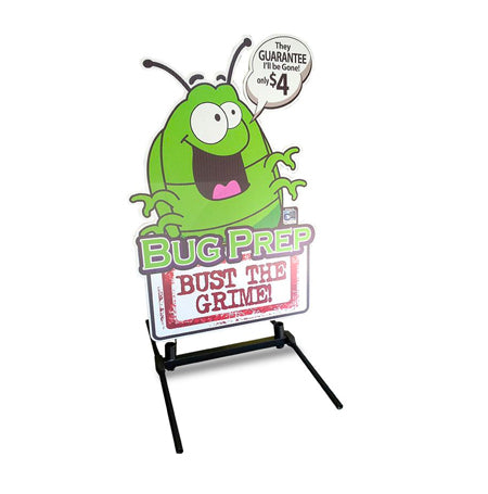 Wind Proof Outdoor Curb Stand Panel Sign Holder 28x44 and 36x55 Sizes ...
