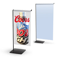 Wire CounterTop BannerStand Display Holds Poster Insert 9" x 19" Thick 