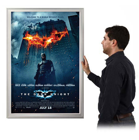 Classic Movie Poster Frame 27x40 | Metal Poster Frame with Matboard + 7 Metal Finishes