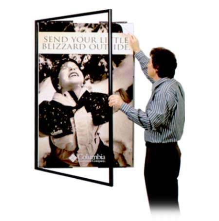 36x60 Large Poster Frame Wide-Face Poster Display SwingFrame