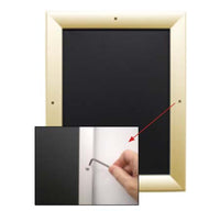EXTRA LARGE - EXTRA DEEP 48x60 Poster Snap Frames with Security Screws (for MOUNTED GRAPHICS)
