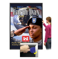 EXTRA LARGE - EXTRA DEEP 72 x 96 Poster Snap Frames (1 3/4" Security Profile for MOUNTED GRAPHICS)