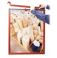 Slide In 22x28 Wood Frame Top Load, Side Load Poster Frame Sign Holder