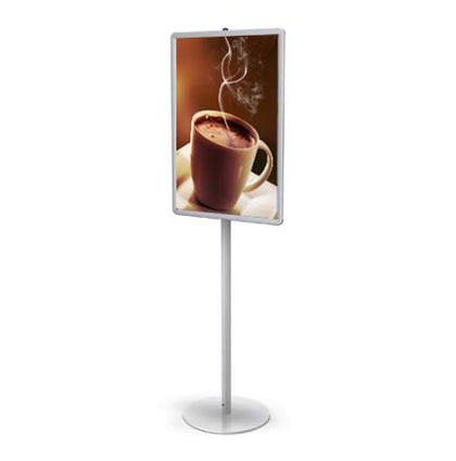 24x36 Poster Sign Stand with Snap Open (2) Sign Frames (Double Sided)