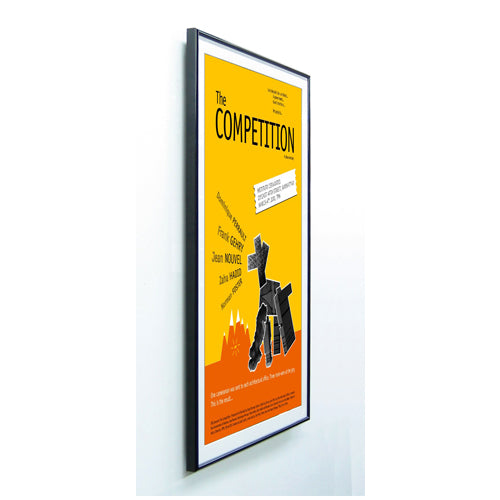 Classic Style Movie Poster Frames 24x36, Metal Picture Frame, Matboard –  PosterDisplays4Sale