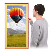 24x30 Colorful Classic Picture Frames with Matboard (Metal Poster Displays)