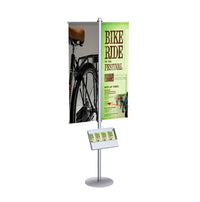 POSTO-STAND 8 Foot Graphic Rod Floor Sign Holders
